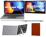 Blackview SCM8 15.6 '' Laptop Screen, FHD 1920x1200 IPS Laptop Monitor, TÜV SÜD Low Blue Light, Ultra Slim 4.5mm & Lightweight 800g, 100W Reverse Charging, Play for Laptop PC Phone Mac
