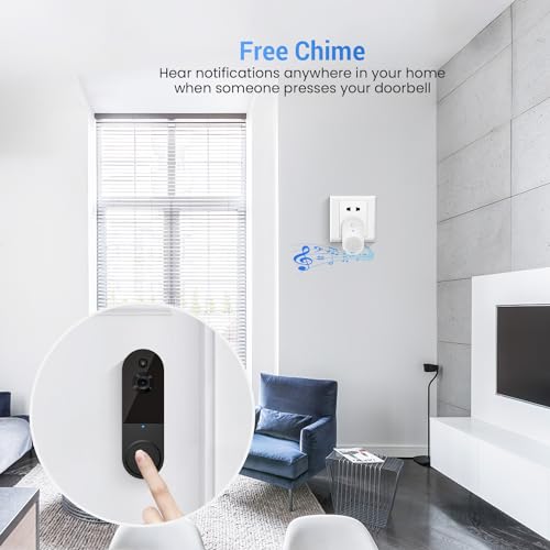 1080P-Wireless-Video-Doorbell-Camera-with-Chime-Ringer-Night-Vision-Cloud-Storage-24GHz-Wi-Fi-Smart-AI-Human-Detection-2-Way-Audio-Real-Time-Alert-Battery-Powered