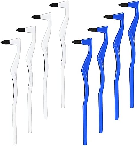 8 Pieces Tooth Stain Eraser Tooth Stain Removers Tartar Eraser Polisher Dental Plaque Tool Teeth Cleaning Kit for Teeth Whitening Polishing