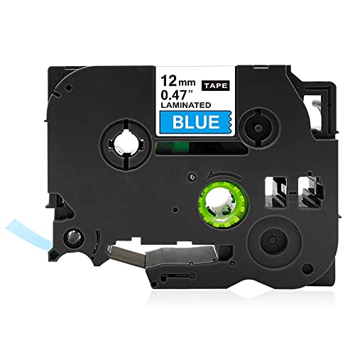 RolyPoly777 �݊� �u���U�[�H�� TZe-535 �n������ 12mm�� ����8m �s�[�^�b�` P-touch �ėp �e�[�v�J�[�g���b�W 1���� ���ϋv�݌v ���S���d�l �I�t�B�X/�q��/�����X/�ƒ�p ���p�r���p�\