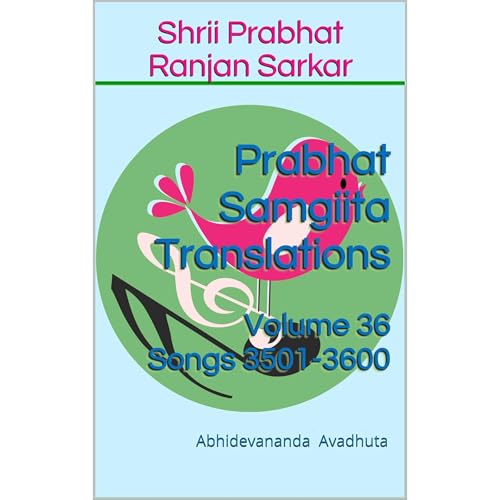 Prabhat Samgiita Translations Audiolibro Por Abhidevananda Avadhuta arte de portada