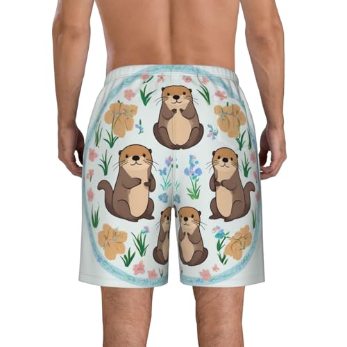 Men Big & Tall Cargo Short Half Pants Basic Bathing Suits Plus Size3