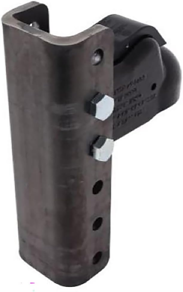Demco Composite Handle Trailer Coupler 2-5/16" Ball & 5-Position Weld-On Vertical Channel - 21K