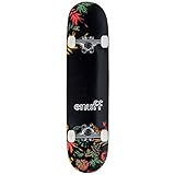 Trucks Decade ENUFF Floral Complete Skateboard, Unisex Adulto, Naranja (Orange), NS