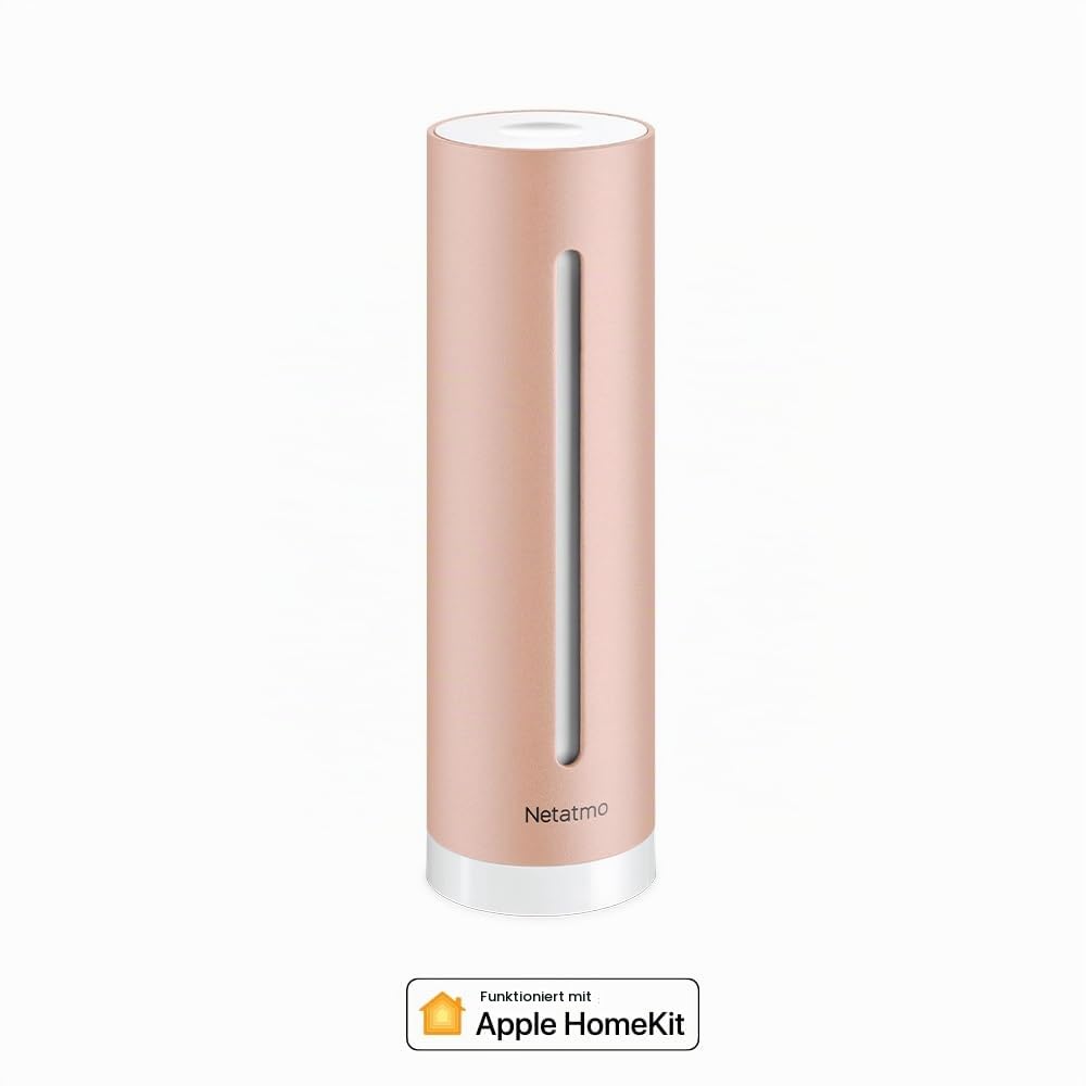 Netatmo Smarter Raumluftsensor CO2-Sensor Temperatur Luftfeuchtigkeit Geräusch NHC-EC