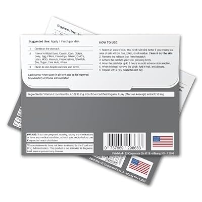Simply Iron Patch by PatchAid 30-Day Supply