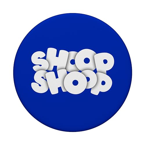 Funny Shoop Shoop Party PopSockets Swappable PopGrip, Black - Image 3