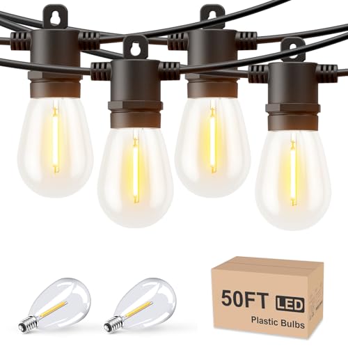 Luces de cadena para exterior Svater 200 FT Vintage Edison miniatura 2