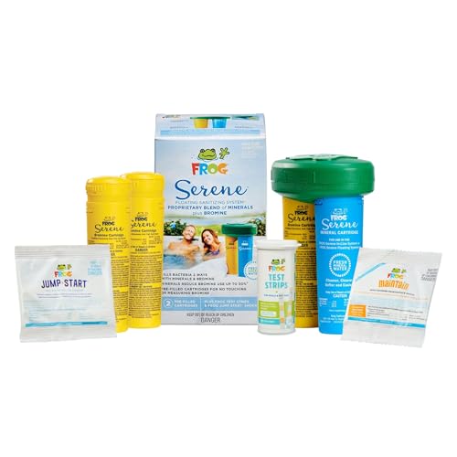 Image of FROG Serene Floating Sanitizing System for Hot Tubs, 3 Month Bundle+
