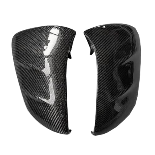 Compatible For Taycan 2019-2022 Carbon Fiber Side Rear View Mirror Cover Trim Side Wing Mirror Caps Car Accessories