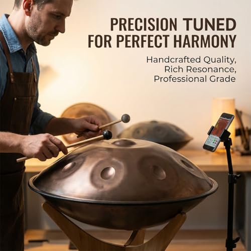 Handpan Drum 10 Notas en Re Menor 22 Pulgadas miniatura 3
