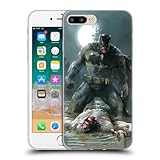 Produit Officiel DC Comics Head Case Designs sous Licence Officielle Batman DC Comics The Dark Knight Returns Costumes emblématiques des Bande dessinée Coque en Gel Doux Compatible avec Apple iPhone 7 Plus/iPhone 8 Plus