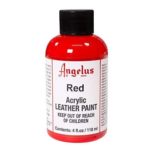 Angelus Acrylic Leather Colour 118 ml red red