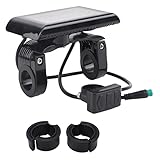 Multi Function: The S900 display has a variety of functions, which can be used as a trip computer and control the entire electric system after conversion. The function can be realized by connecting the meter socket of the display screen to the instru...