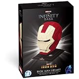 4D Puzzle – Marvel: Iron Man Helmet – 92 Piece Model Kit for Teens and Adults – Ages 14+