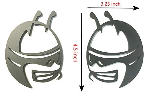 Shriner Masonic Auto Emblem - [Brushed Brass][2'' Tall]