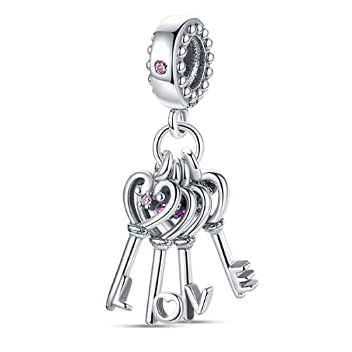 Hapour 925 Sterling Silver Charms Fit For Charm Bracelets Pendant Bead, Bracelet & Necklace Jewelry Bead Gifts For Women Girl #TOP18