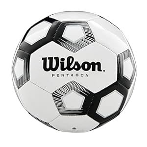 Wilson Voetbal PENTAGON, gemengd leer