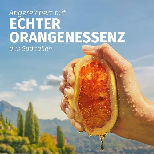 Herbal Essences Volumen Shampoo mit Orangenduft 350ml, Von feinem Haar zu gestärktem Haar voller Volumen von der Wurzel bis zur Spitze, Mit Inhaltsstoffen natürlichen Ursprungs, Vegan, ohne Silikone