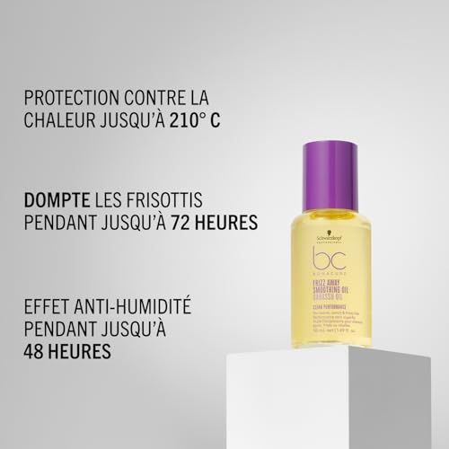 Huile disciplinante BC Frizz Away Schwarzkopf 50ML - vue 4
