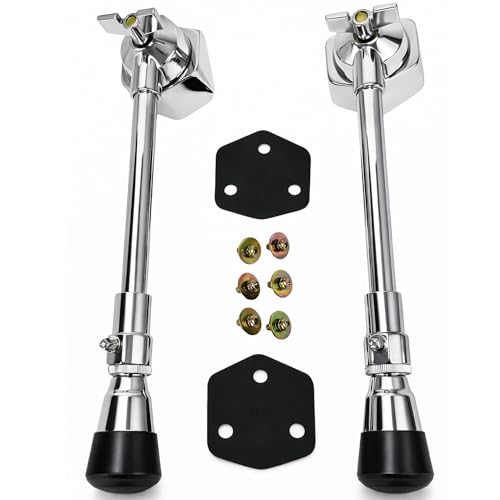 AIAS Adjustable Bass Drum Legs with Rubber Feet