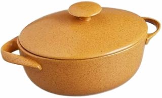 ■リンドスタイメスト■HONEY ハニー ふた付き オーバルベイカー キャセロール 楕円型 16cm ココット ベイカー 耐熱■カラー食器 黄色 イエロー