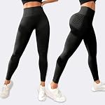 3D Leggings de compression pour les femmes, Legging anti cellulite haute taille de contrôle de tummy Lifting Butt, Yoga Gym Pantalons