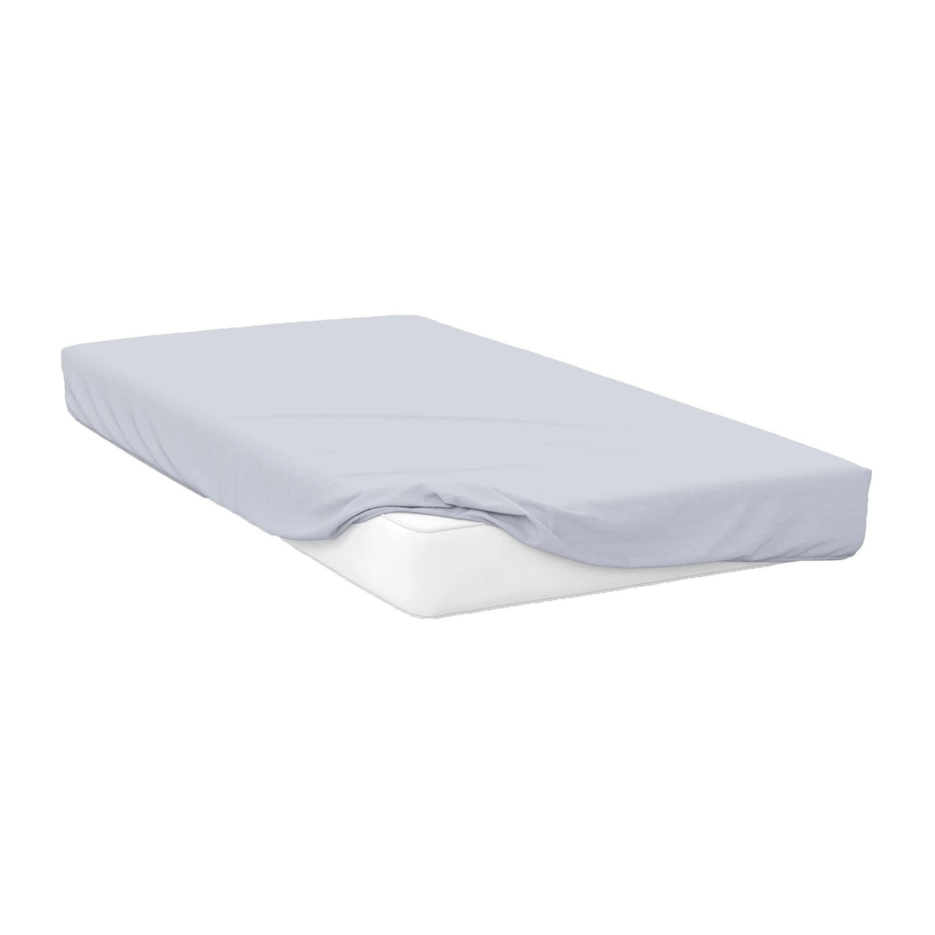 Belledorm Ocean 200 Thread Count Egyptian Cotton Fitted Sheet - Single,