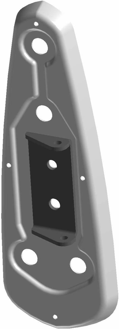 Indian Motorcycle Driver Floorboard, Left, Jet Black, Genuine OEM Part 1019309-626, Qty 1