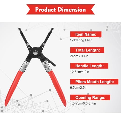 Car Soldering Clamp, Soldering Aid Plier, Welding Plier - Image 2