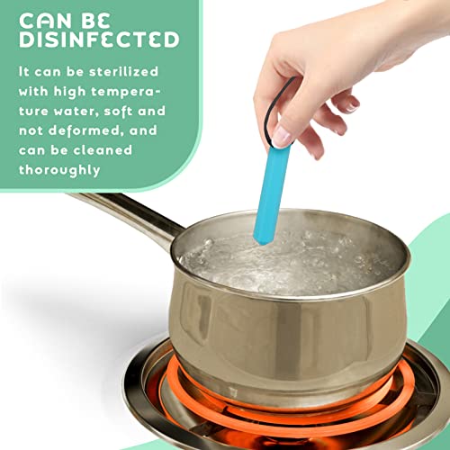 Healifty 2 pçs colar de mastigação sensorial de silicone pingente de mastigação brinquedos para mord