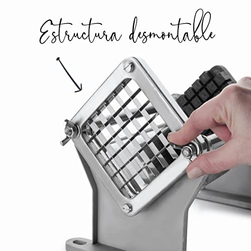 Coupe-frites Lacor 60513 avec 4 lames de découpe interchangeables - 6
