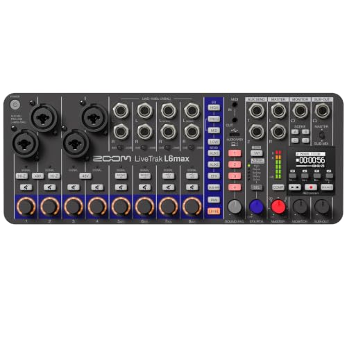 Amazon | ZOOM(ズーム) L6max デジタルミキサー レコーダー 12ch AI