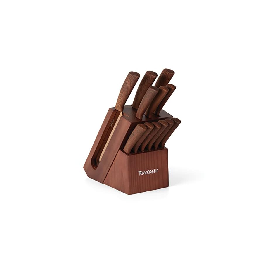 Hampton-Forge-Raintree-Copper-13-Piece-Block-Set-BrownWood Hampton Forge Raintree Copper 13 Piece Block Set, Brown/Wood