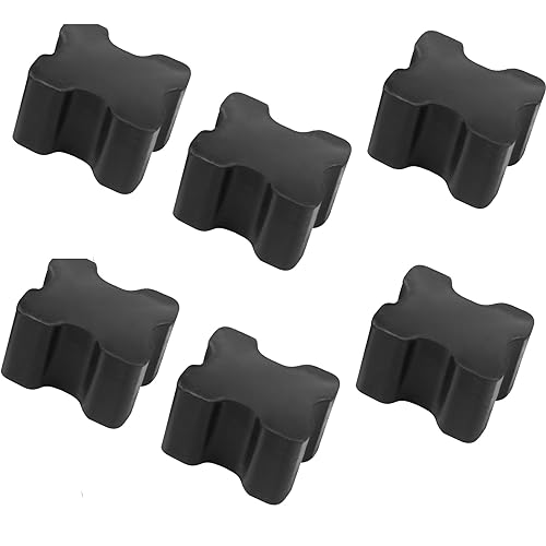 6PCS Coil Spring Spacer Booster Kit - Premium Coil Spring Lift Spacers for Vehicles, Durable Rubber Coil Spring Spacers 1" to 1.5"