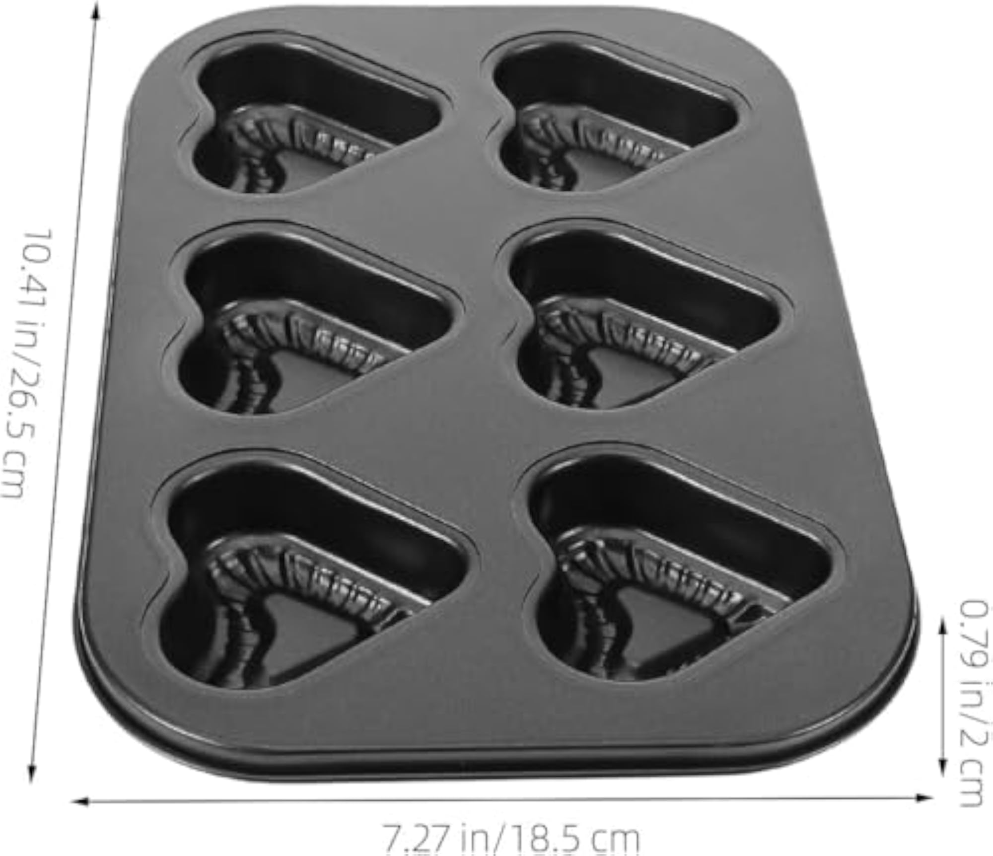 Heart Shaped Mini Cake Pan, Perfect for Romantic Baking