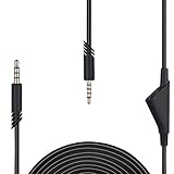 Replacement A10 Audio Cable,2M Inline Mute Cable Cord Compatible with Astro A10/A40 Gaming Headset...