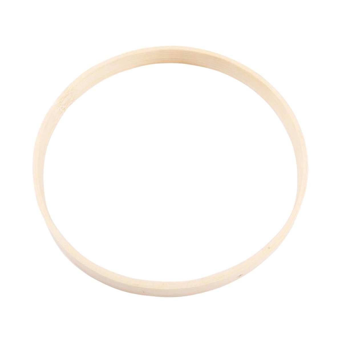 Aros de bambú para atrapasueños beige estables y ligeros para tapices