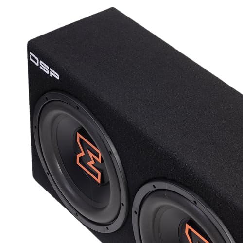 EDGE EDBX12TADSP-E3 12 inch Twin active loaded bass enclosure with built in amplifier and DSP control - Image 5