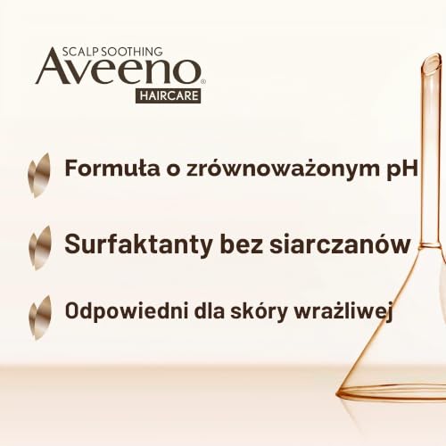 Aveeno Clarify and Shine ocet jabłkowy na skórę głowy kojąca odżywka do wszystkich rodzajów włosów, 300 ml