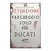 Vintage Retro Style Ducati Parking Only Italian Tin Sign Metal Sign TIN Sign 7.8X11.8 INCH