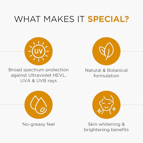 Image of Oshea Herbals UVShield Sunscreen Spf 50 PA+++ for Women & Men | Lightweight & Water Resistant | UVA & UVB Protection | Enriched with Papaya & Green Tea | All Skin Types - 120g