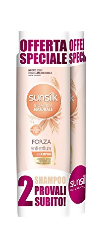 Sunsilk Shampoo Antirottura - Pacco da 2 x 250 ml