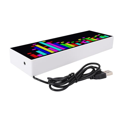 Vielseitige Anzeigemodi RGB Spectrum Displum LED RGB FORTSFREICHE EIGERISCHER HOUS HOME STEREO Analysator Grafikvisualisierer Musik Rhythmus VFD Display Light Messer Analysers Band