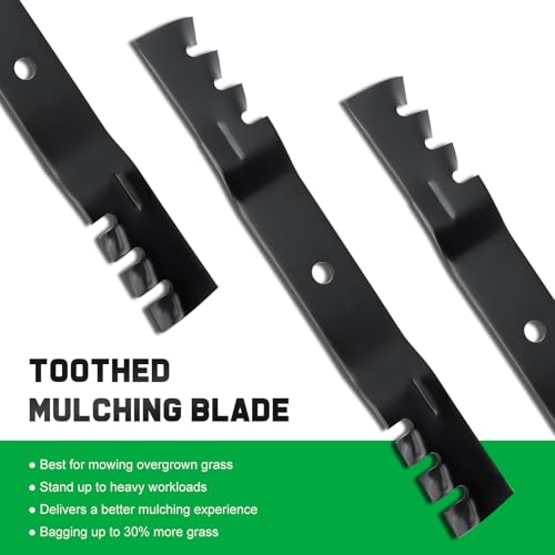 Image of Grasscool SS5000 Timecutter 50 inch 115-5059-03 Mulching Mower Blades for Toro Time Cutter MX5050 MX5000 MX5075 Z5000 50'' Deck Zero Turn Replace 110-6837-03