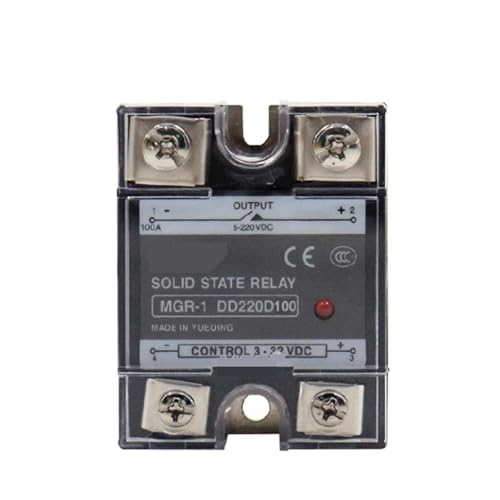 SSR DC-DC 100A relais statique anti-arc électrique pour commutation sûre 5V-220V