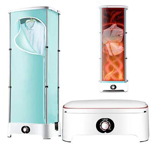 Secadora De Roupas PortáTil, Secadora DobráVel De 900W, Ciclo De Aquecimento De 360°, Temporizador D