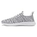 VAMJAM Men's Running Shoes Ultra Lightweight Breathable Walking Shoes Non Slip Athletic Fashion Sneakers Mesh Workout Casual Sports Shoes WhiteGrey015 Size 12.5