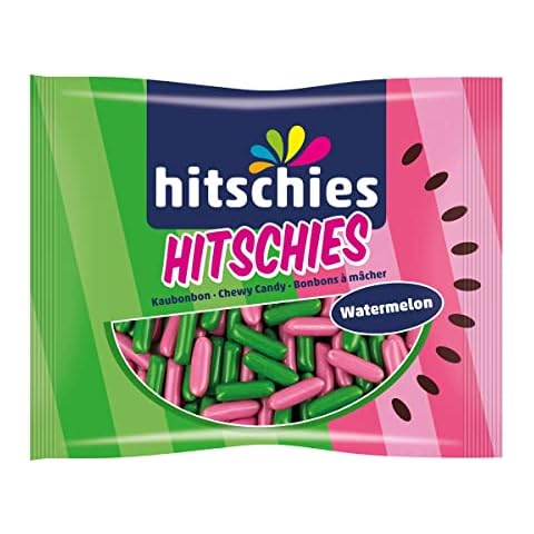 Hitschies Kaubonbon Wassermelone Knackige Hülle weicher Kern 210g Cover