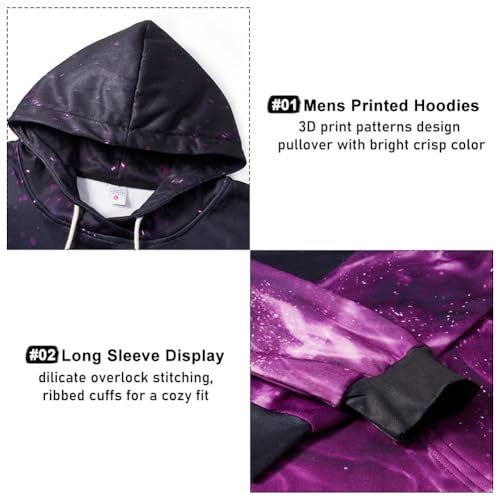 Ahegao Mens Hoodies Novetly Sweatshirts for Man 3D Graphics Pullover with Pockets S-4XL3